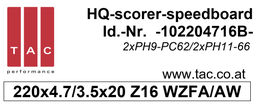 [10 220 47 16 B] HM-Kantenritzer TAC 102204716B